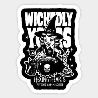 WICKEDLY YOURS Sticker
